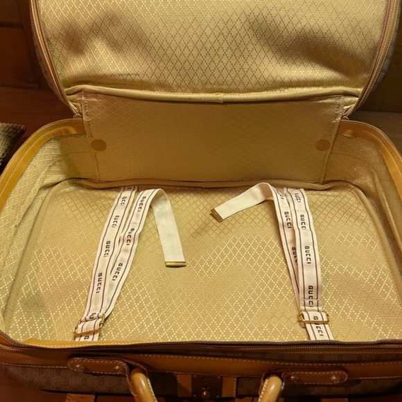 Gucci carry-on  suitcase. 70s vintage - Picture 12 of 12